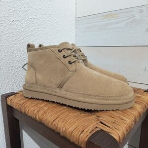 Quince Lace up fur booties